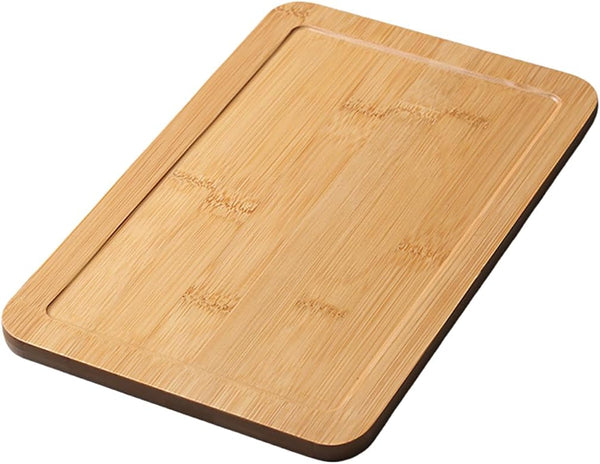 MIYUNO トレー 竹製 茶席 お盆 おぼん 方形 トレイ 小物入れ 茶道具 茶托 おしゃれ 盛器 小物入れ 茶道具 お皿 小皿 豆皿 胡桃色 カフェトレー ティートレー 中国茶器 急須置き お洒落 おしゃれ