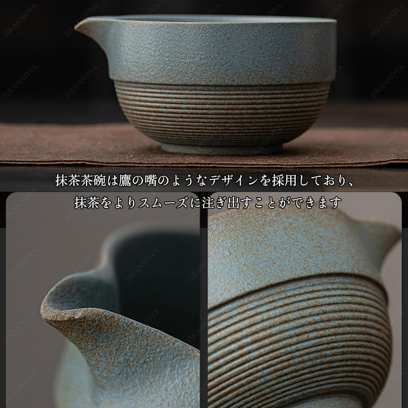 茶道具 セット お点前セット 抹茶セット 4点セット 茶杓 茶筅 茶せん 百本立 茶筅立て