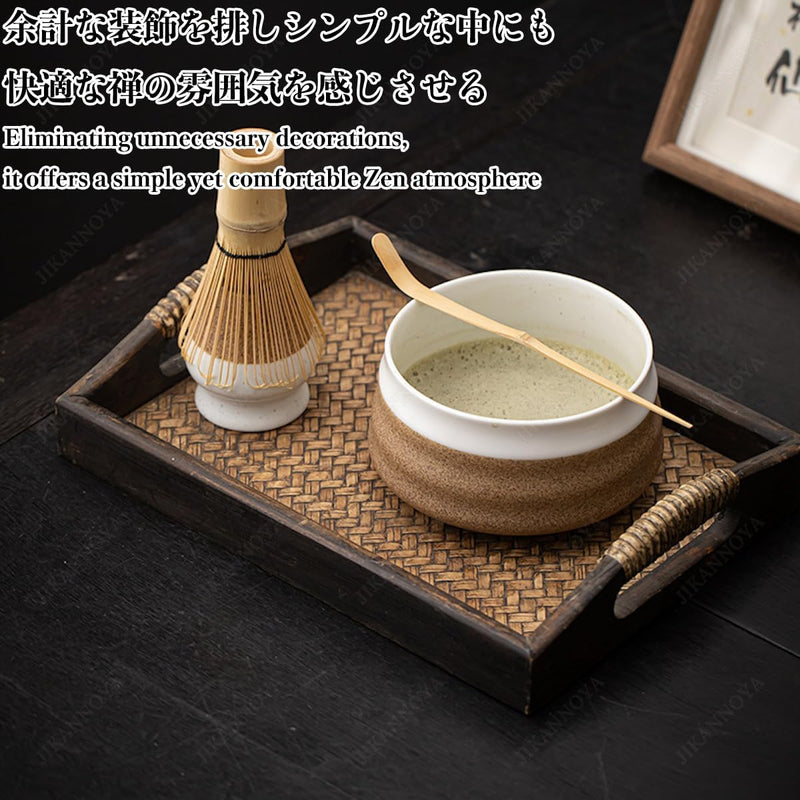 抹茶セット 初心者 お点前セット 茶道具 茶器 セット 4点セット 陶器 抹茶碗 茶杓 茶筅 茶せん 百本立 茶筅立て くせ直し お手入れも簡単 おうち時間グッズ 母の日 父の日 誕生日 贈り物 580ml グラデーショングリーン