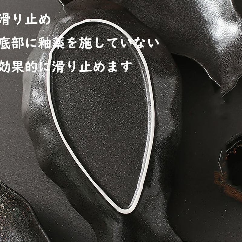 魚の皿 5枚セット 陶器 お皿セット すし 焼き物皿 魚 皿 刺身皿 焼き魚皿 寿司皿 長皿 魚料理 和食 揚げ物 お茶 ソース入 薬味壺 長方形 プレート 食器 レストラン 居酒屋 和風 磁器 おしゃれ yuxingp