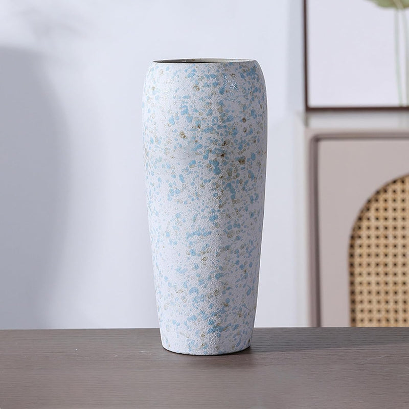 フラワーベース 花瓶 陶器 大きい flower vase 割れない 一輪挿し インテリア 花器 シンプル おしゃれ 生け花 造花 ドライフラワー 北欧 飾り インテリア飾り ins ギフト プレゼント 高さ24.5cm HP03