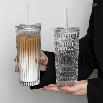 グラス おしゃれ カップ ガラス 透明コップ ティー コーヒーコ 酒グラス 耐熱 耐冷 シンプル プレゼント お祝い 食洗機対応 贈り物