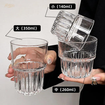 グラス カップ プレゼント おしゃれ ガラス ティー シンプル コーヒーコ透明コップ 酒グラス 耐熱 耐冷 贈り物 お祝い 食洗機対応
