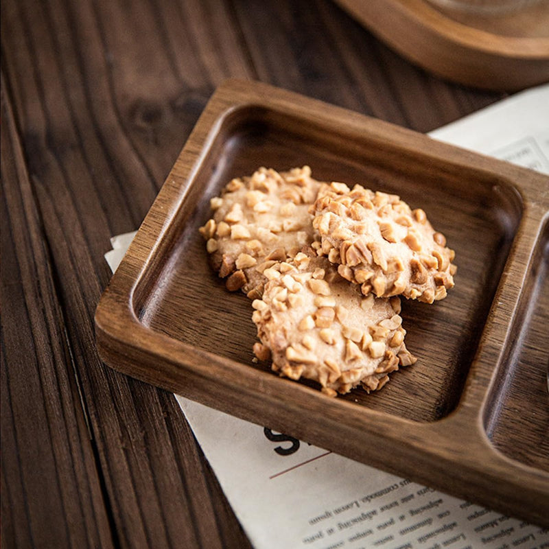 木製トレー 長方形 小物入れ 滑らないトレー 23×11×2cm