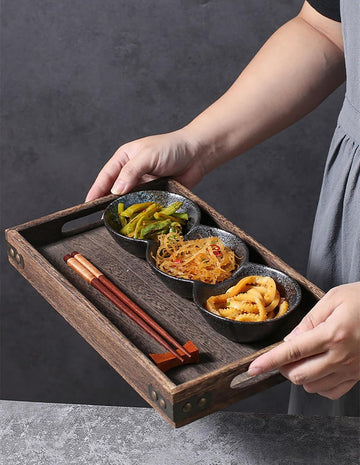 三品皿 3セット 丸型 窯変 陶器 薬味皿 付出皿 仕切り皿 三連皿 たれ皿 醤油 焼き肉 タレ皿 焼肉 調味料 副菜 タレ入れ 薬味入れ 料亭 旅館 和食器 飲食店 居酒屋 業務用 お供に 食洗器 電子レンジ対応 ギフト おしゃれ SPYUAN