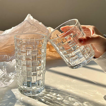 グラス おしゃれ 透明コップ ガラス コカップ 酒グラス ミルク ティー コーヒー オシャレ 耐熱 耐冷 食洗機対応 お祝い プレゼント 贈り物