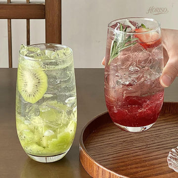 グラス おしゃれ ガラス ティー カップ シンプル オシャレ 耐熱 耐冷 コーヒーコ透明コップ プレゼント 酒グラス 食洗機対応 贈り物 お祝い