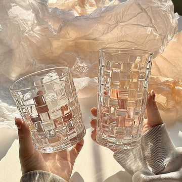 グラス おしゃれ 透明コップ ガラス コカップ 酒グラス ミルク ティー コーヒー オシャレ 耐熱 耐冷 食洗機対応 お祝い プレゼント 贈り物