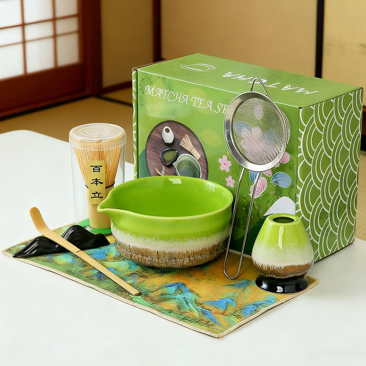 緑の窑变（7個セット）