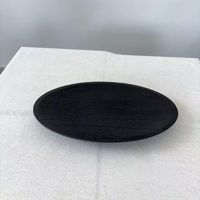 MIYUNO トレー 木製 茶席 お盆 おぼん 丸型 楕円 トレイ 小物入れ 茶道具 茶托 盛器 お皿 小皿 豆皿 カフェ ティー 急須置き 急須受台 便利 家庭用 業務用 プレゼント おしゃれ TASHTYU