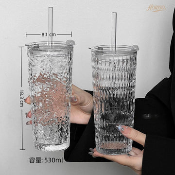 グラス おしゃれ カップ ガラス 透明コップ ティー コーヒーコ 酒グラス 耐熱 耐冷 シンプル プレゼント お祝い 食洗機対応 贈り物