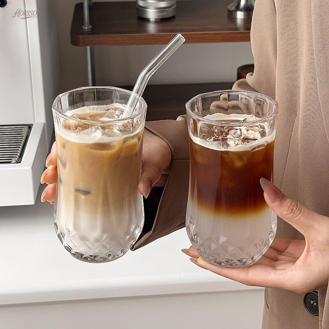 グラス おしゃれ ガラス 透明コップ ティー コーヒー コカップ ミルク 酒グラス 耐熱 耐冷 食洗機対応 お祝い プレゼント 贈り物