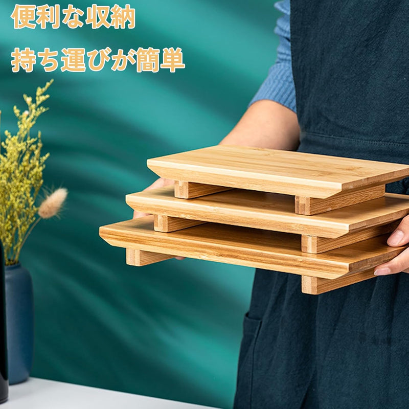寿司下駄 寿司盛台 ランチプレート 食器 寿司 寿司皿 刺身盛台 和食 寿司プレート 盛器 刺身やお寿司の盛り付けに sushi 刺身盛り合わせ 業務用 飲食店 日本料理 高級料亭 宴会用 家庭用 木製 21*12*3cm